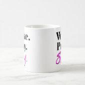 航跡は、祈りましたり、殺害します コーヒーマグカップ (中央)