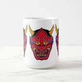 般若の面 コーヒーマグカップ (中央)