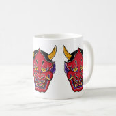 般若の面 コーヒーマグカップ (正面右)