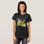 般若鬼金魚 Tシャツ (正面フル)