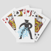 舵を取った船長 トランプ (裏面)