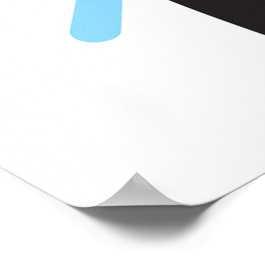 舵を取った船長 ポスター (角)