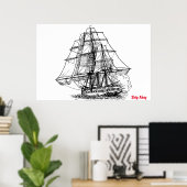 船あやひポスター ポスター (ホームオフィス)