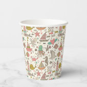 船おもしろいの夏模様 紙コップ (裏面)