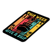 船おもしろいを旅せ与えない巡航船 マグネット (左側)