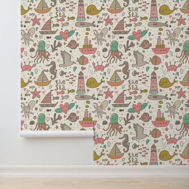 船おもしろい付き夏の模様 壁紙 (アプリケーション)