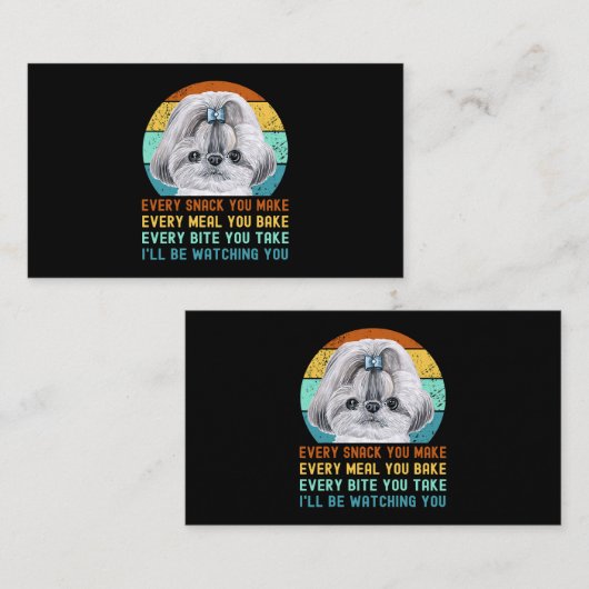 船おもしろい整備士船主海技士 名刺 (正面/裏面)