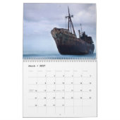船および帆 カレンダー (3月 2027)