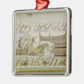 船からの馬の荷を下すこと メタルオーナメント (左)