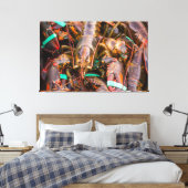 船から出て大60x39 1.5インチ独身の、 キャンバスプリント (インサイチュ (寝室))