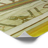 船から馬を降ろすこと ポスター (角)