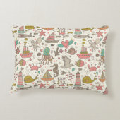 船が付いているおもしろいな夏パターン アクセントクッション (裏面)