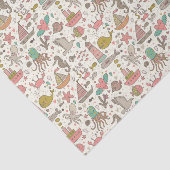 船が付いているおもしろいな夏パターン 薄葉紙 (詳細)