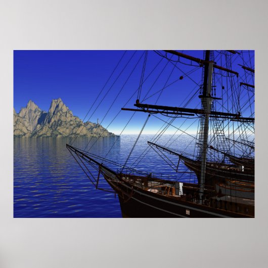 船が波止場 ポスター (正面)