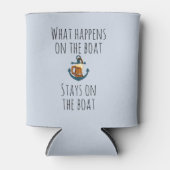 船での出来事は面白くて海の上だけのもの 缶クーラー (正面)