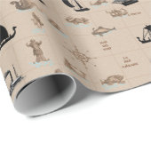 船で海に下る者 ラッピングペーパー (ロールコーナー)