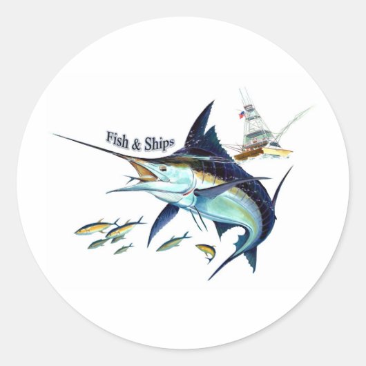 船で釣る ラウンドシール (正面)