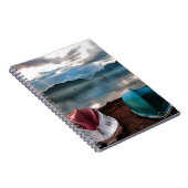 船とマルマリス冬の船首 ノートブック (右側)