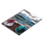 船とマルマリス冬の船首 ノートブック (左側)