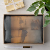 船と日没の熱帯海 薄葉紙 (ギフト)