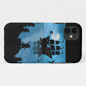 船になびく猫たち Case-Mate iPhoneケース (裏面(横))