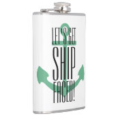 船によって直面されるフラスコ、バチェロレッテの週末を得よう フラスク (右)