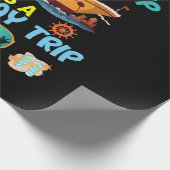 船に乗って誕生日旅行だ ラッピングペーパー (角)