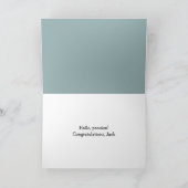 船に乗り込む退職熊 カード (内部)