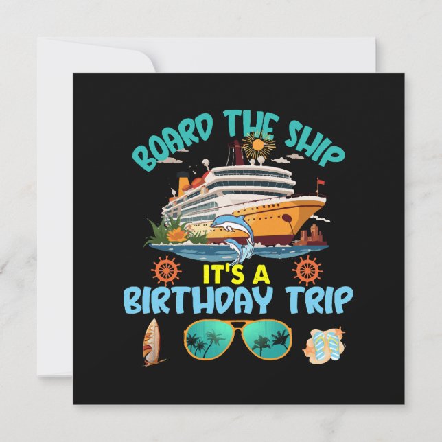 船に乗り込もう 誕生日旅行だ (正面)