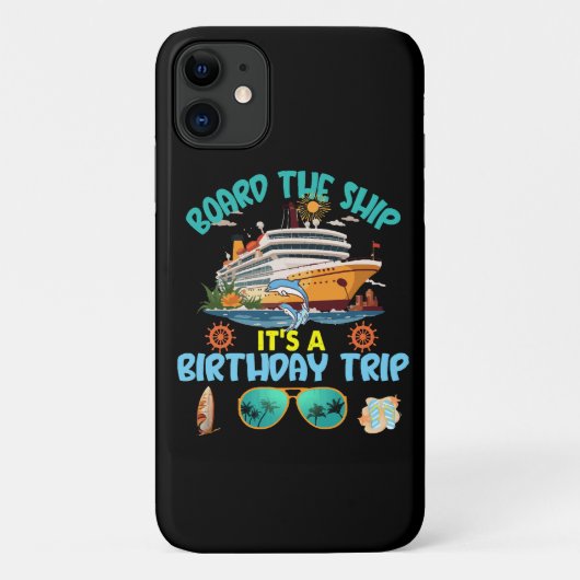 船に乗り込もう 誕生日旅行です Case-Mate iPhoneケース (裏面)