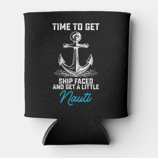 船に向かって小さなナウティクルーリを得る時間 缶クーラー (正面)