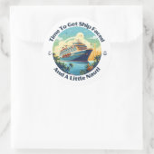 船に向かって少し無害な生活を送る時間 ラウンドシール (バッグ)