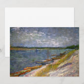 船のあるヨルゴの川 ヴィンセント・ヴァン・ゴッホ (正面/裏面)