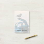 船のいかりにカモメ|銚子 ポストイット (デスク上)