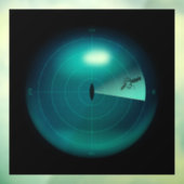 船のソナーデカール上の巨大なイカの画像航海の ウィンドウサイン (シート3)