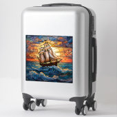 船のビニールシール シール (スーツケース)