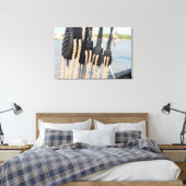 船のブロックと道具 キャンバスプリント (インサイチュ (寝室))