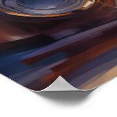 船の上のフランス人 ポスター (角)