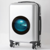 船の上の巨大なイカSonarゴシック航海の様式の怪物 シール (スーツケース)