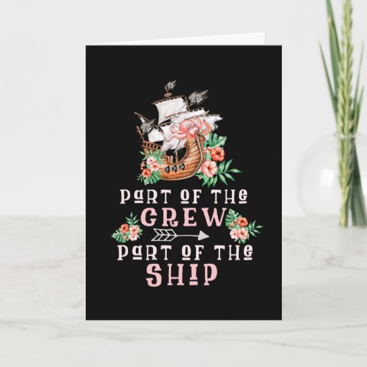 船の乗組員の一部 カード (正面)