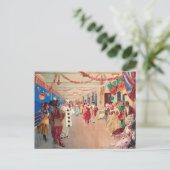 船の仮面のボール | ビクトル・ガブリエル・ギルバート ポストカード (スタンド正面)