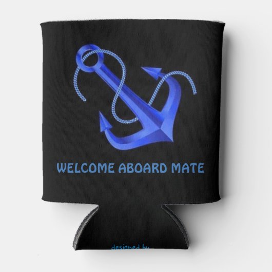 「船の仲間にようこそ 缶クーラー (正面)