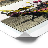 船の例中国のLe Cからのイラストレーション ポスター (角)