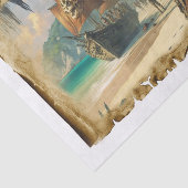 船の古い海賊カリブのたち 薄葉紙 (詳細)