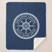 船の名航海の前にようこそ シェルパブランケット (正面)