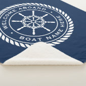 船の名航海の前にようこそ シェルパブランケット (3/4)