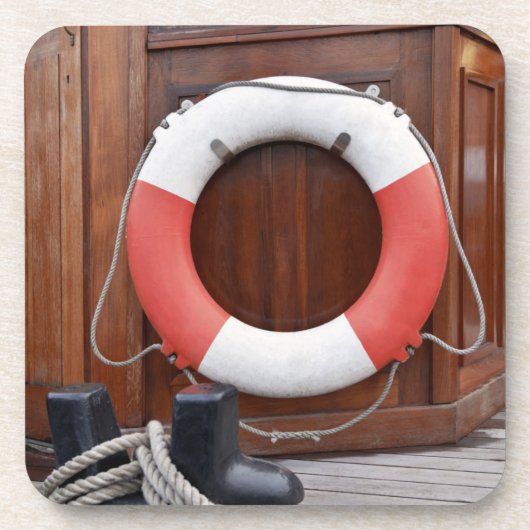 船の安全ベルト コースター (正面)