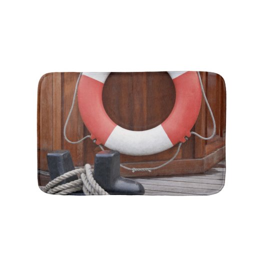 船の安全ベルト バスマット (正面)