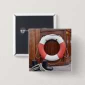 船の安全ベルト 缶バッジ (正面&裏面)