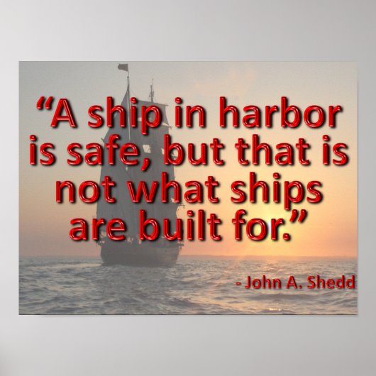 船の建造の基準 ポスター (正面)